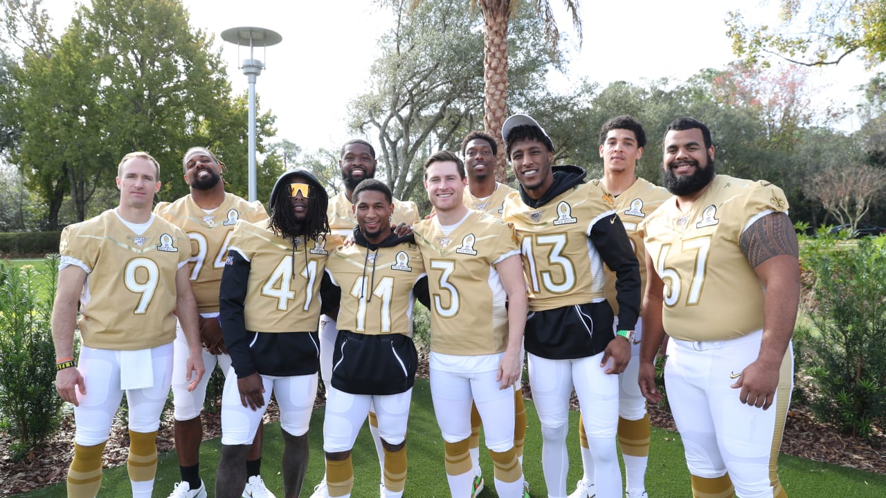 Photos New Orleans Saints at 2020 NFL Pro Bowl Day 2