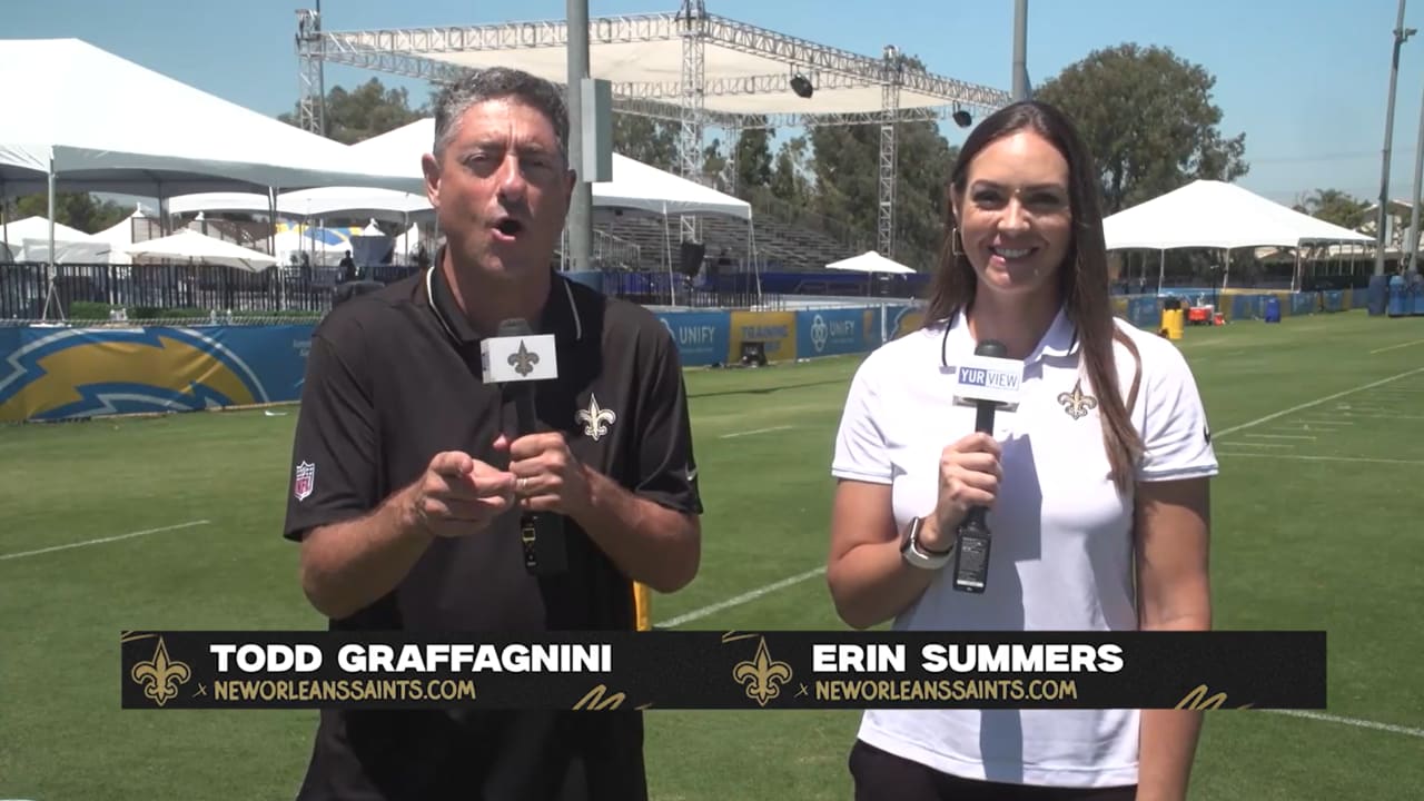 Saints Training Camp Report: Wed, Aug. 9 - Saints Training Camp Report -  YurView