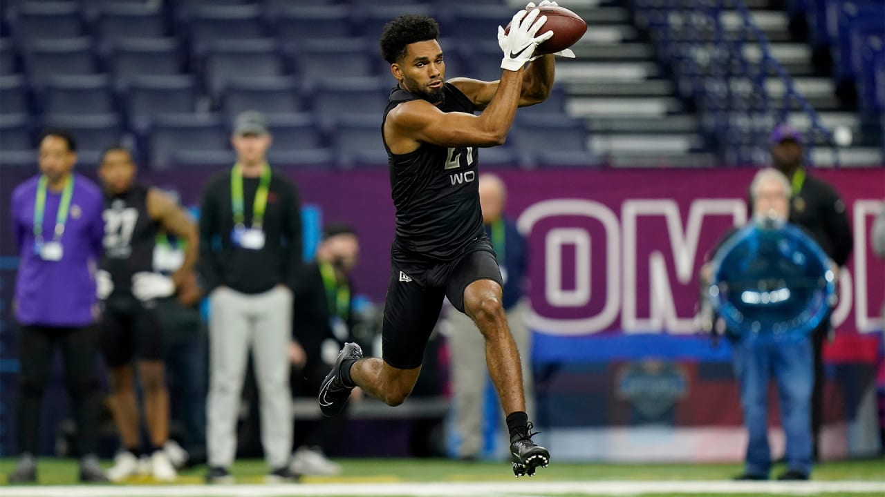 WATCH: Chris Olave runs electric 4.26 40-yard dash at NFL Scouting Combine