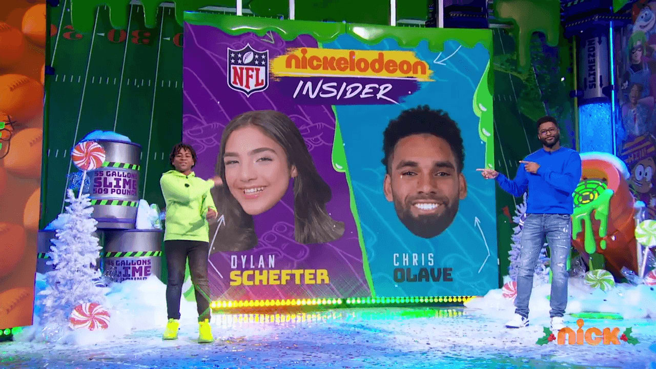 Chris Olave shares what it would mean to win OROY on Nickelodeon's 'NFL  Slimetime