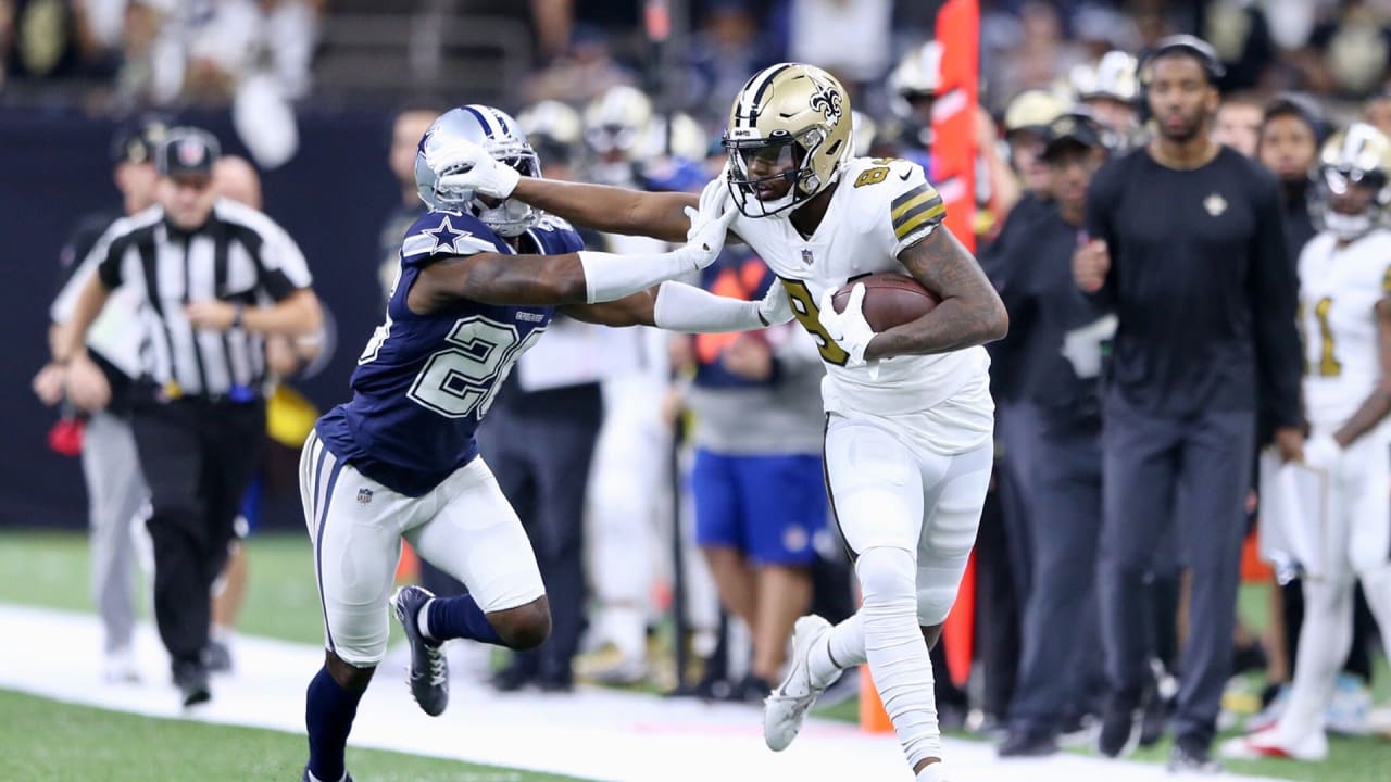 Dallas Cowboys take 13-7 halftime lead over New Orleans Saints