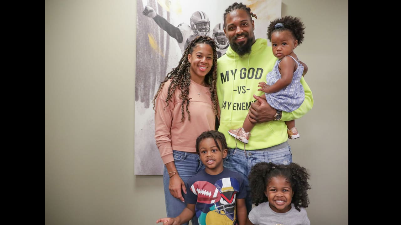 For Cameron Jordan and his father, football and community are the family  business