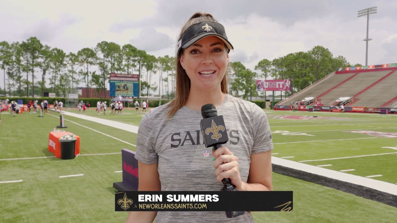 2023 Manning Passing Academy Day 1 recap with Saints team reporter Erin