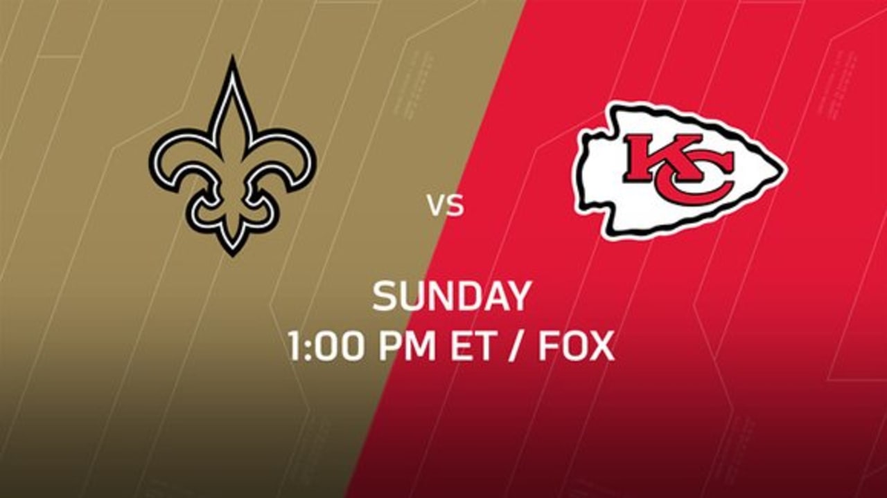 Week 7 Game Preview Saints vs. Chiefs