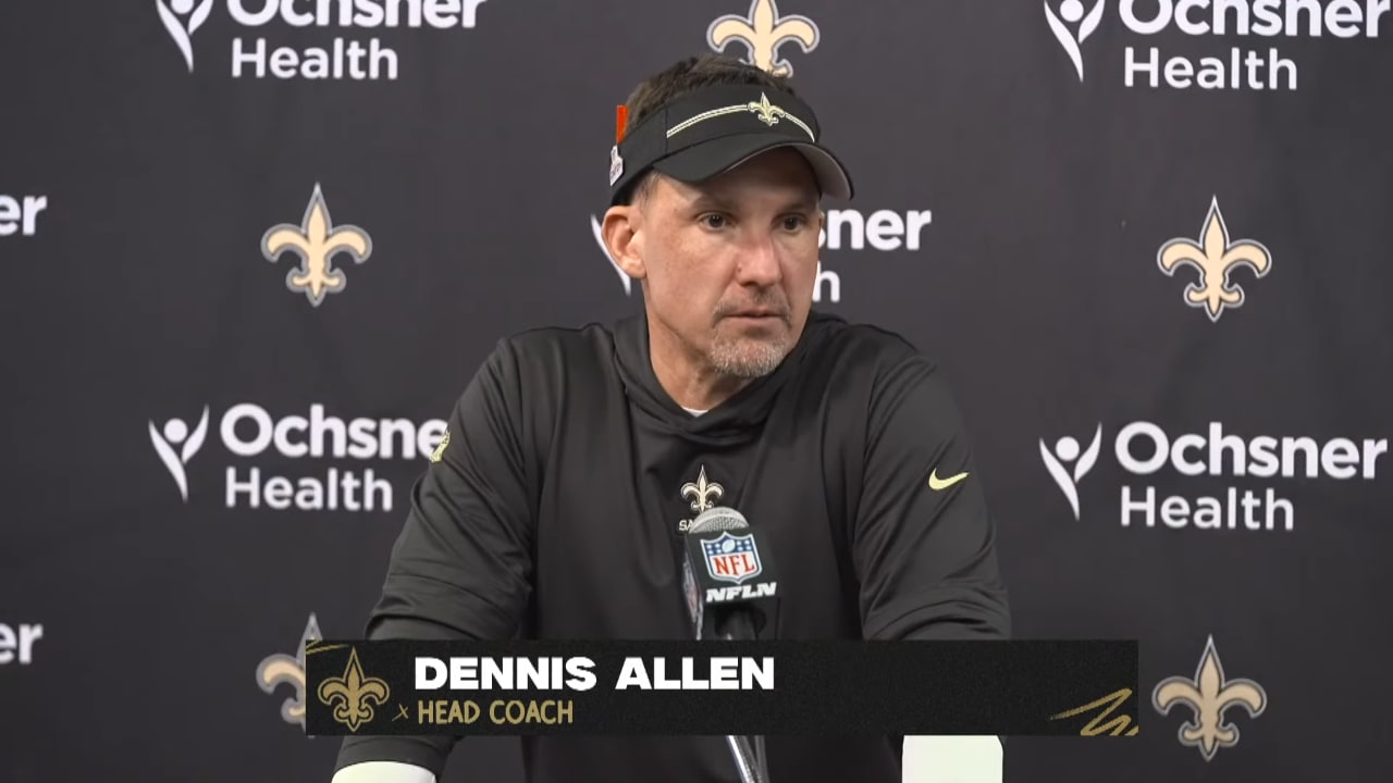 NFL Week 6: Saints HC Dennis Allen Recaps Tough Loss To Texans