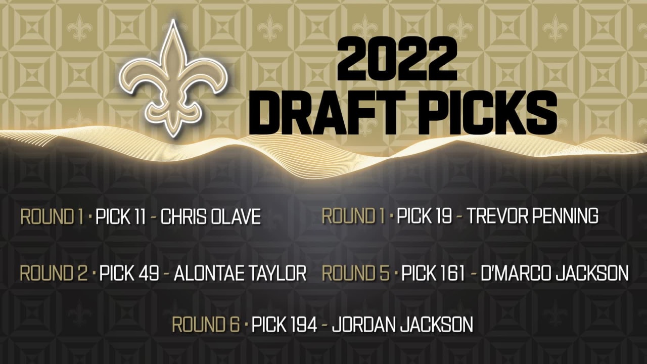 New Orleans Saints notes from Round 1 of the 2022 NFL Draft