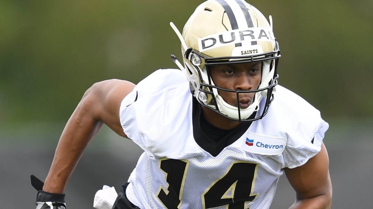 New Orleans Saints - LSU Footballl WR, Breaux Bridge native Travin Dural at  #Saints Rookie Camp today! PHOTOS: