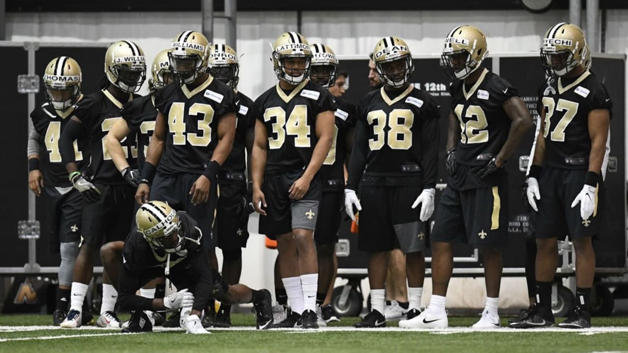 Saints Rookie Mini Camp Day 1