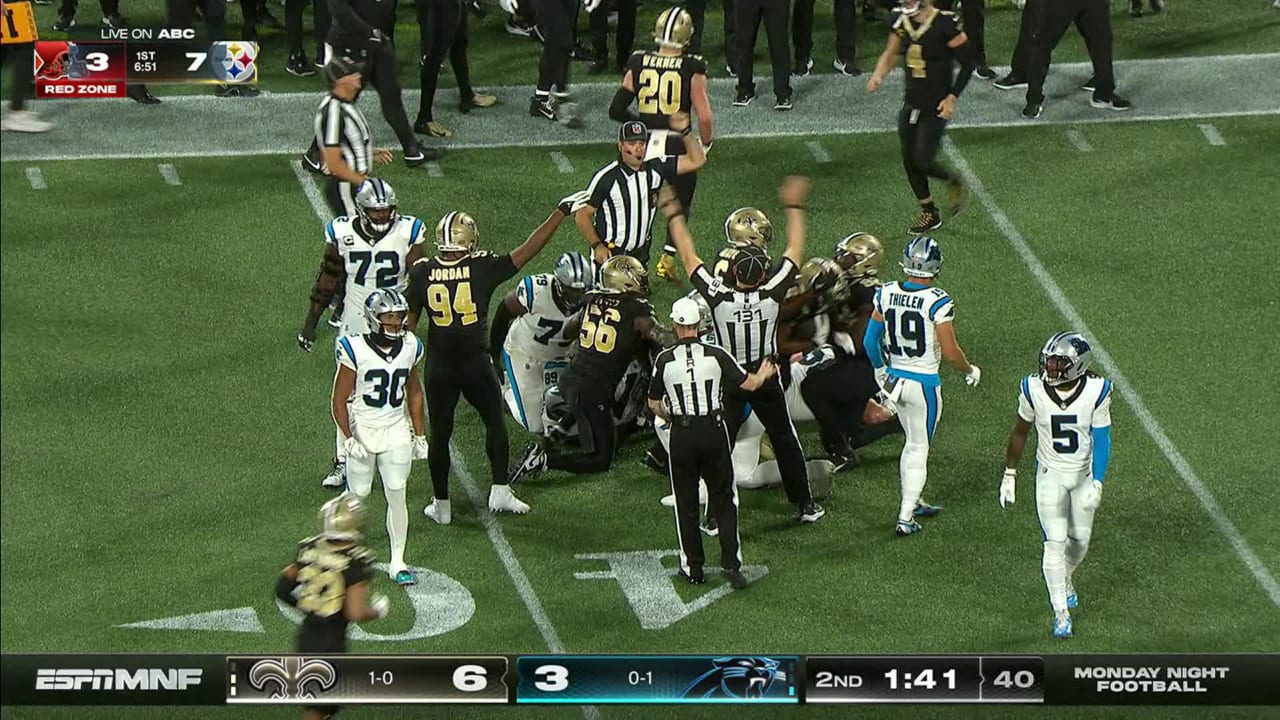 NFL Week 2: Saints recover fumble after Carl Granderson strip ...
