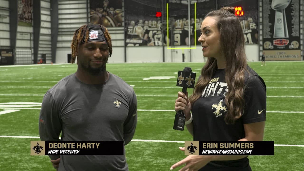 New Orleans Saints WR/RS Deonte Harty on offensive confidence