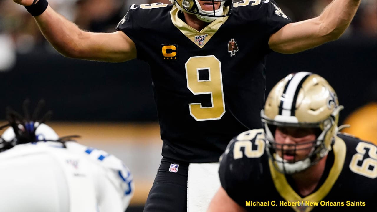 4 game balls from New Orleans Saints record-breaking MNF game vs Colts