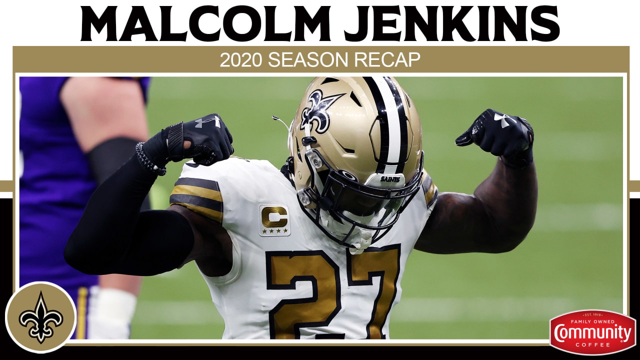 New Orleans Saints Malcolm Jenkins #27 Nfl 2020 Black Jersey