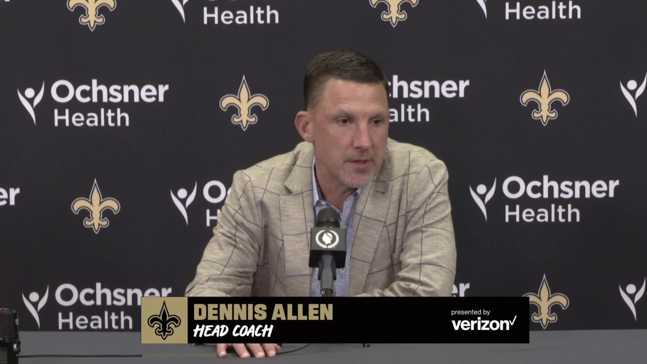 Dennis Allen puts his stamp on the Saints in 2023 NFL Draft