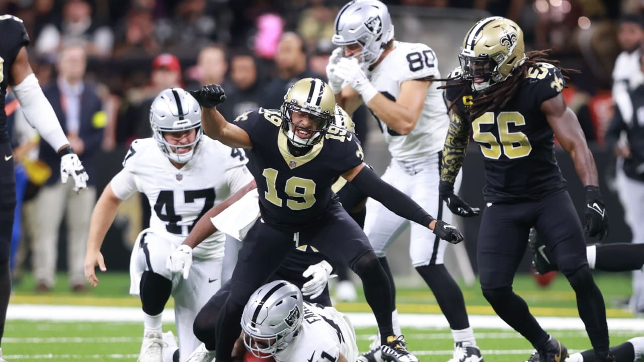 New Orleans Saints Pregame Huddle vs Las Vegas Raiders - 2022 NFL Week 8