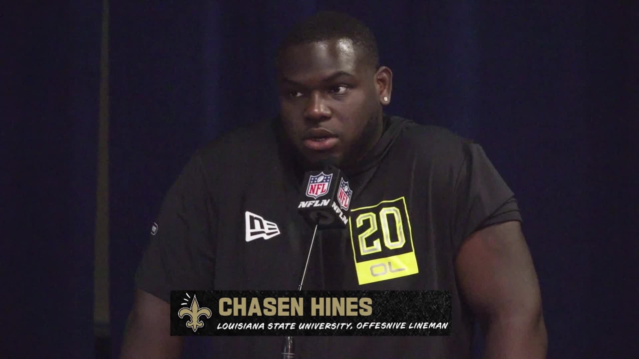 NFL Draft: Patriots add LSU O-lineman Chasen Hines in 6th round