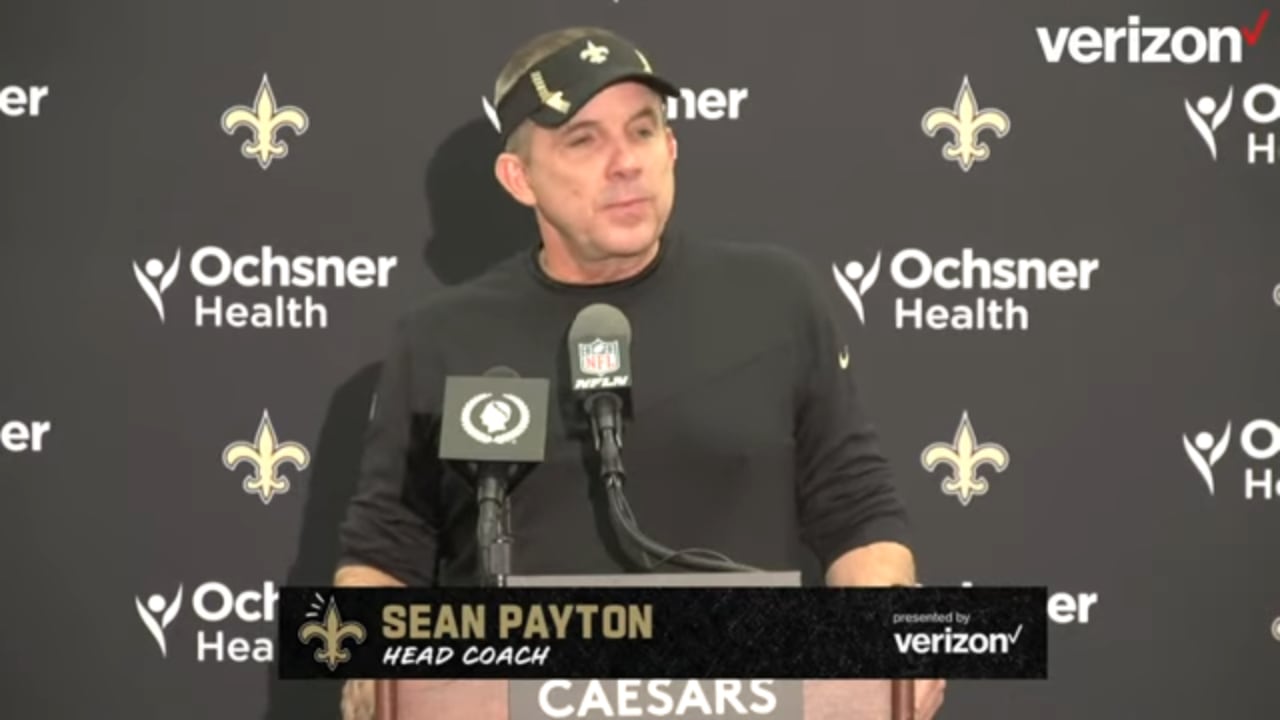 Saints Head Coach Sean Payton Postgame on Thanksgiving Loss to Buffalo Bills on Thursday Night