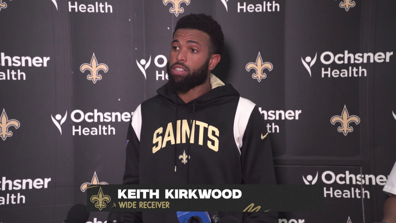 Former Saints and Panthers WR Keith Kirkwood is visiting the Bears