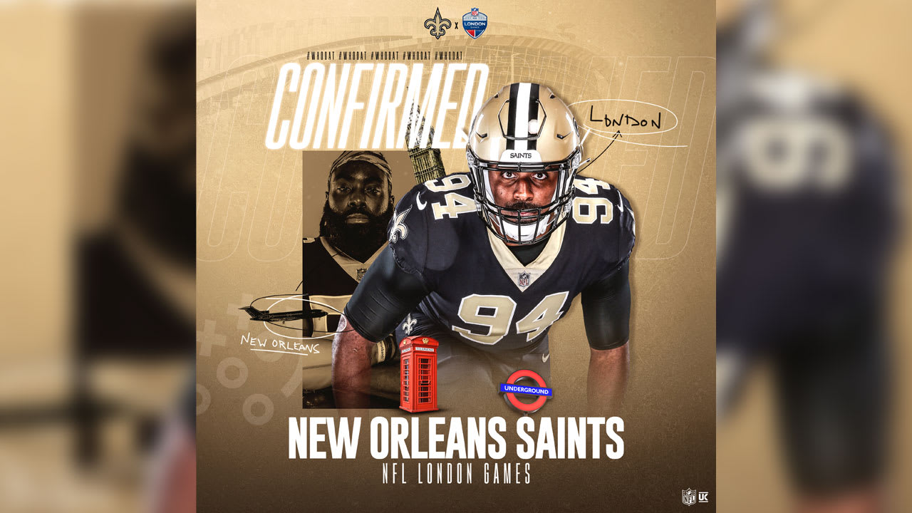 2022 NFL London Game vs. New Orleans Saints