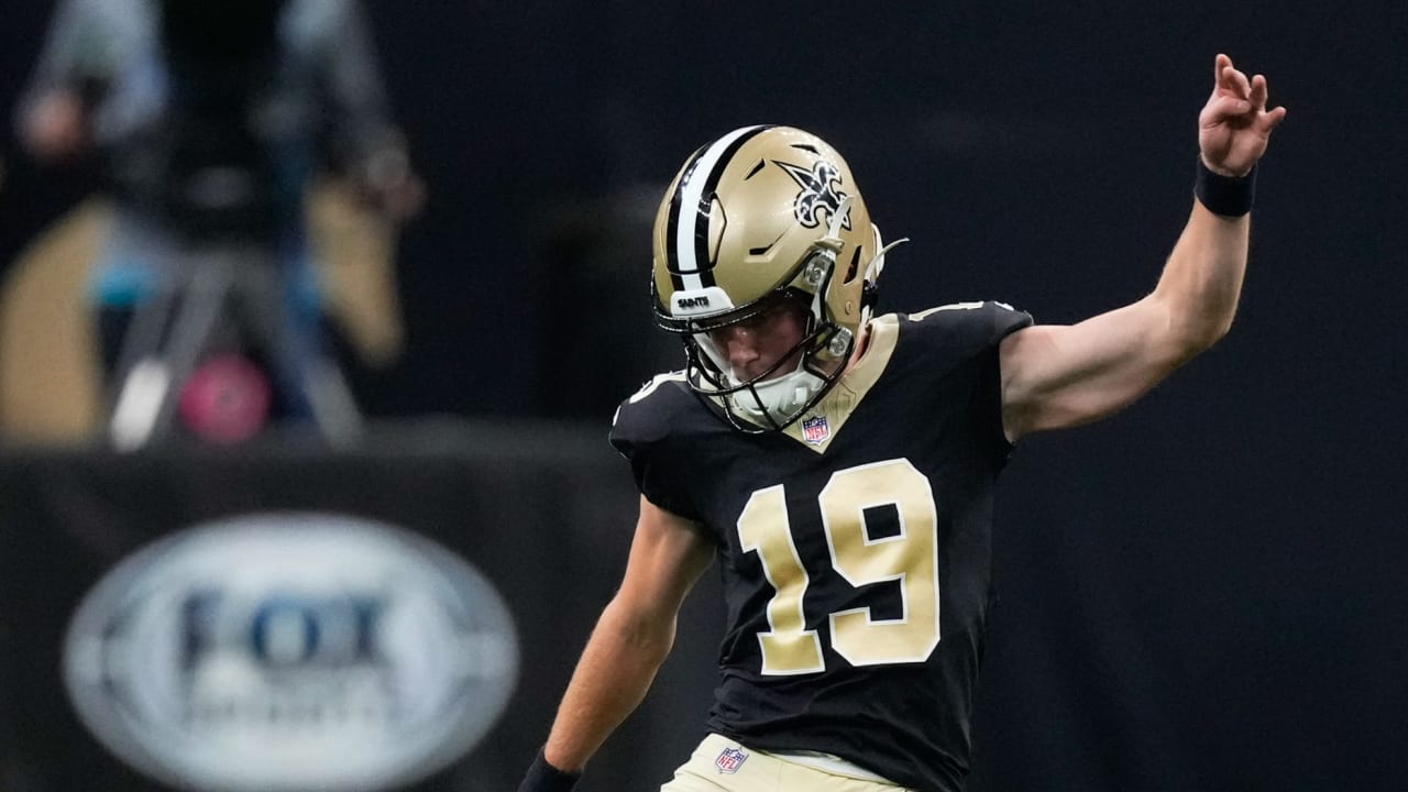 Rookie kicker Blake Grupe remains poised, makes New Orleans Saints' 53