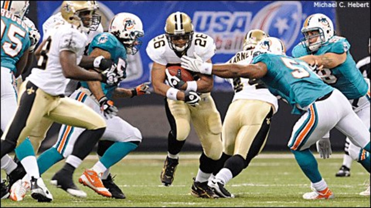 Saints vs Dolphins Game Story