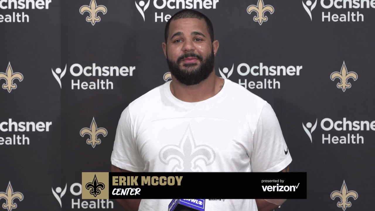 Saints Place C Erik McCoy On IR