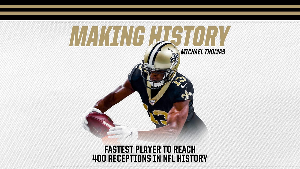 Michael Thomas sets new Saints' record for receiving yards in a