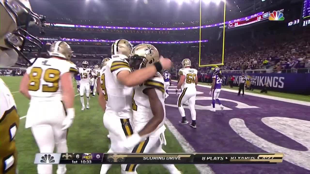 saints color rush uniform