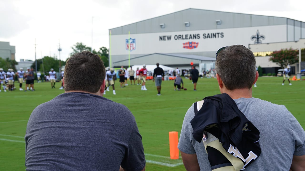 Saints Training Camp 2018 Day 9 Fans