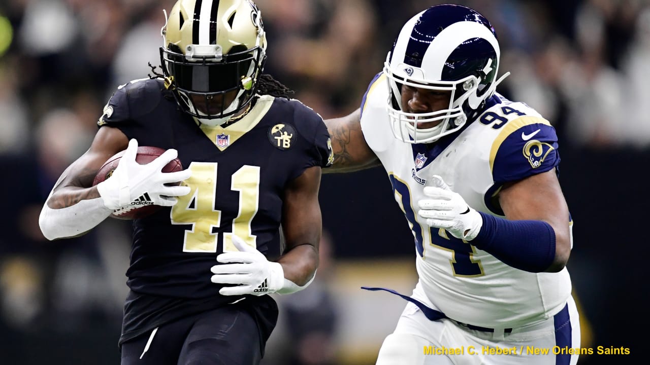 NFC Championship Saints vs. Rams Game Action #2