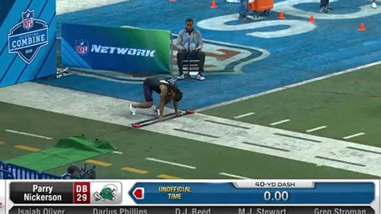 Tulane cornerback Parry Nickerson runs unofficial 4.32 40-yard dash