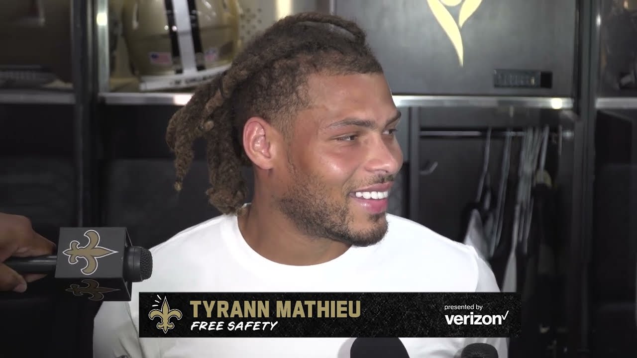 Saints continue salary cap purge with Tyrann Mathieu move