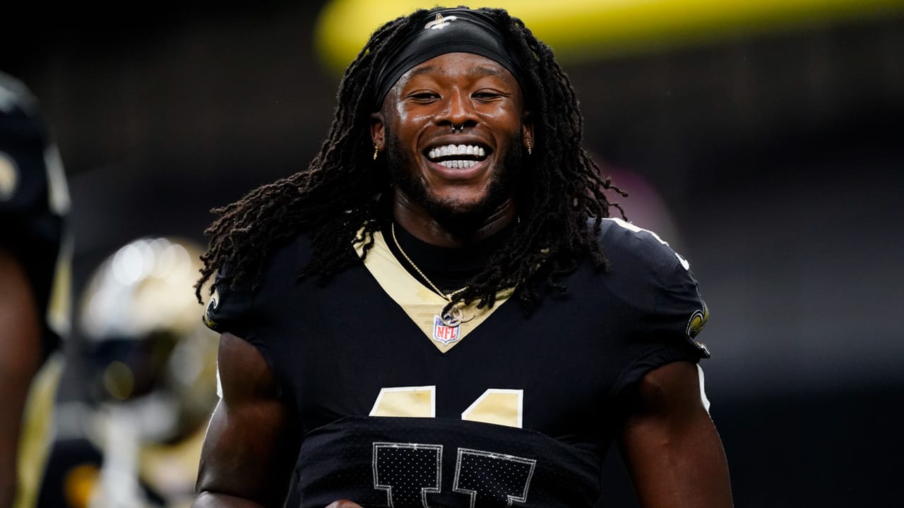 Saints' Alvin Kamara 'explosive' in return to practice. Derek