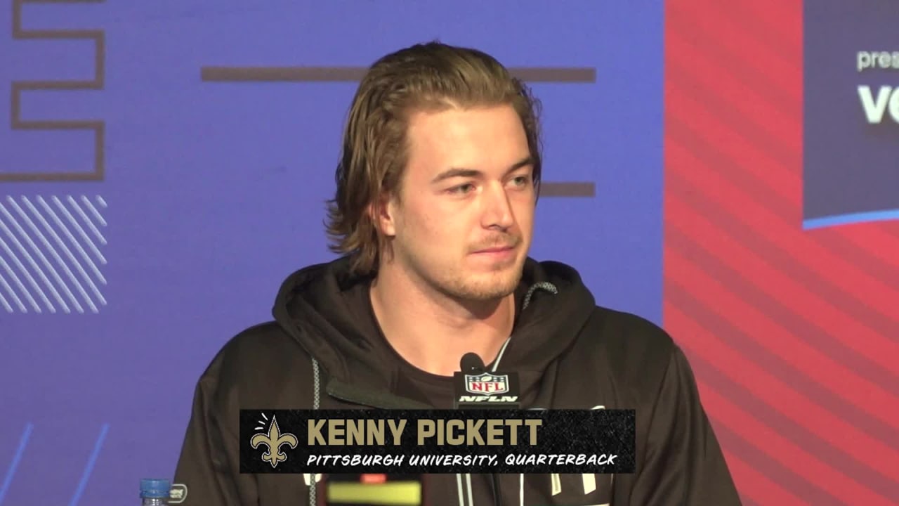 Pittsburgh quarterback Kenny Pickett interview from the 2022 NFL