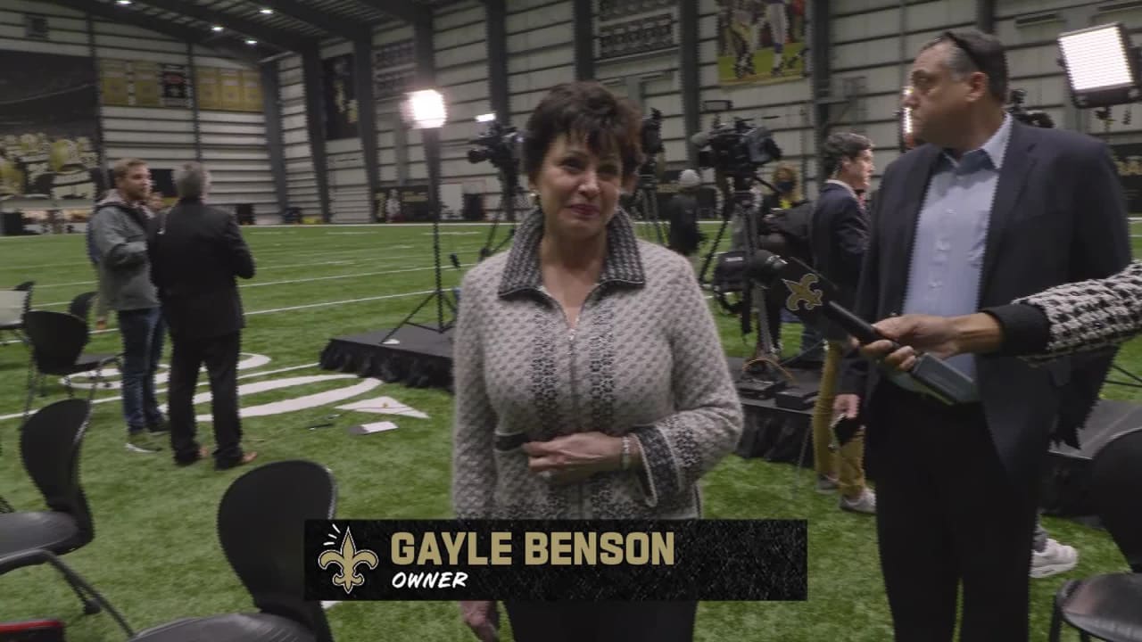 After applying for Saints head coaching job, young fan gets surprise from  Gayle Benson