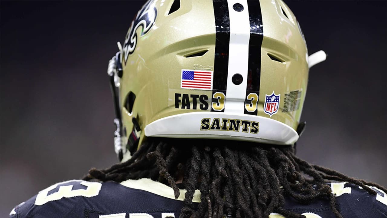 New Orleans Saints Helmet - Static Cling at Sticker Shoppe