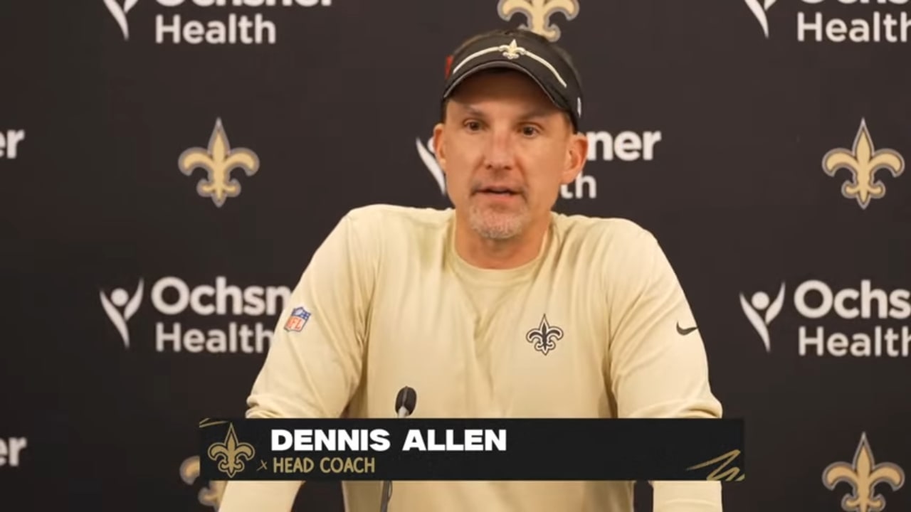 Who is the New Orleans Saints head coach?