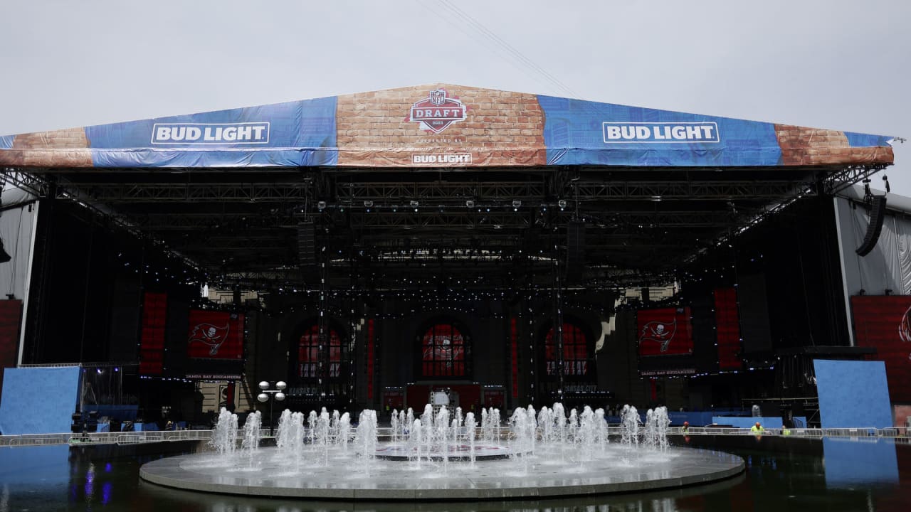 Photos: Behind the scenes of the NFL Draft red carpet and green rooms in Kansas  City