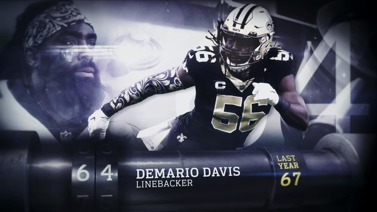 56 Demario Davis (LB, Saints) #43 NFL Top 100 2023 