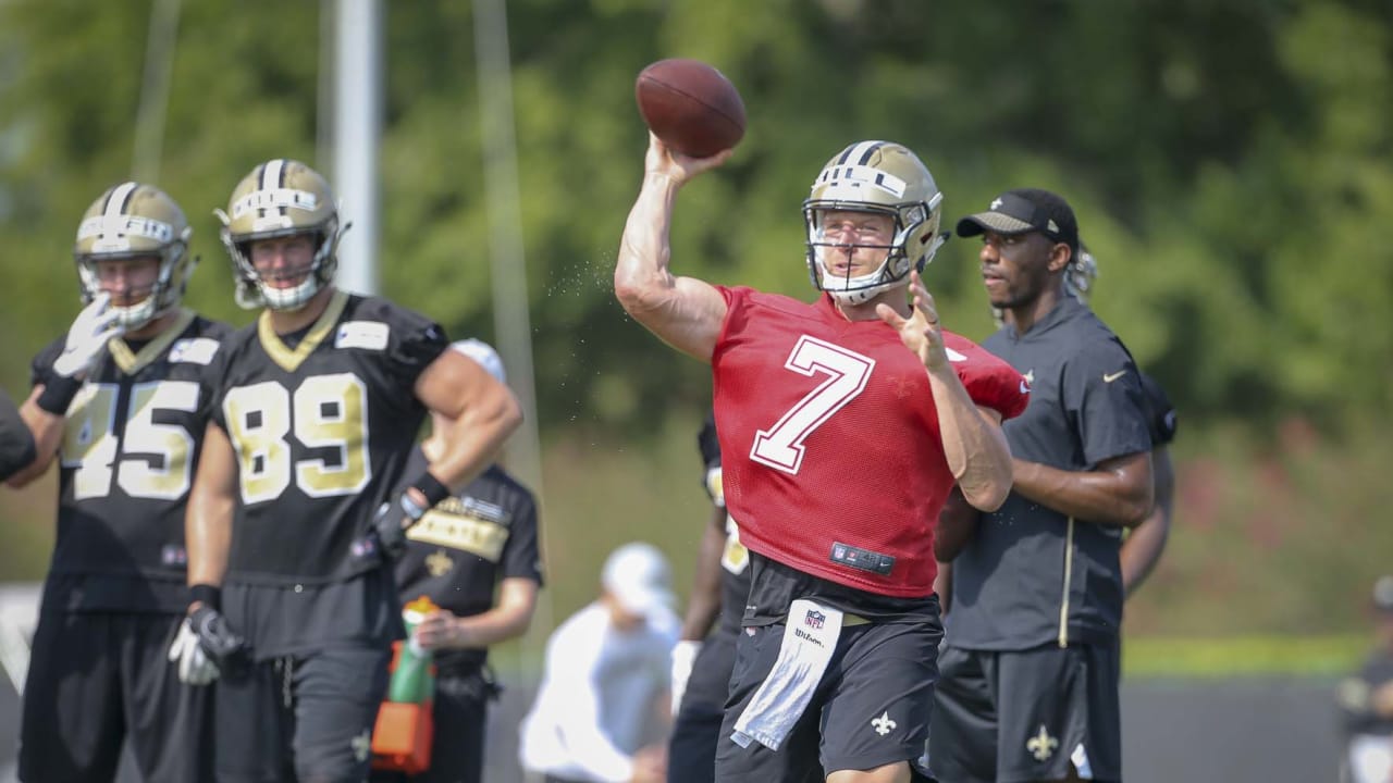 Taysom Hill�s Training Camp media availability July 27