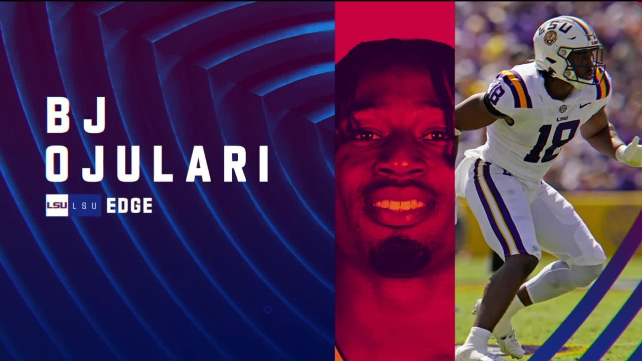 LSU edge rusher BJ Ojulari's 2023 NFL Scouting Combine workout