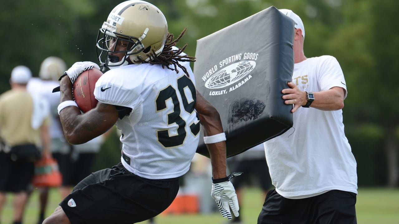 New Orleans Saints Training Camp Photos: Travaris Cadet