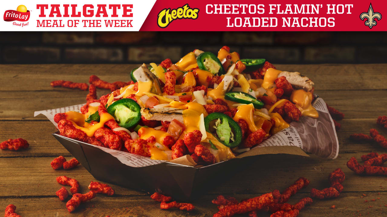 FritoLay Tailgate Meal of the Week Cheetos Flamin Hot 