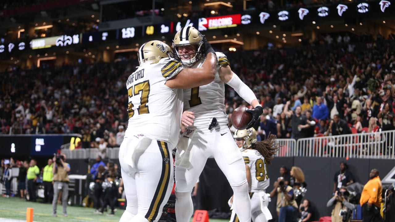 Saints' Taysom Hill proving he is still a threat as a wildcat QB with big  rushes vs. Falcons