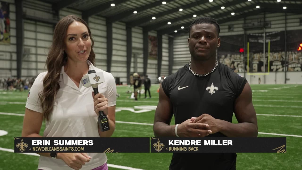 Saints' Alvin Kamara embracing rookie teammate Kendre Miller's bravado