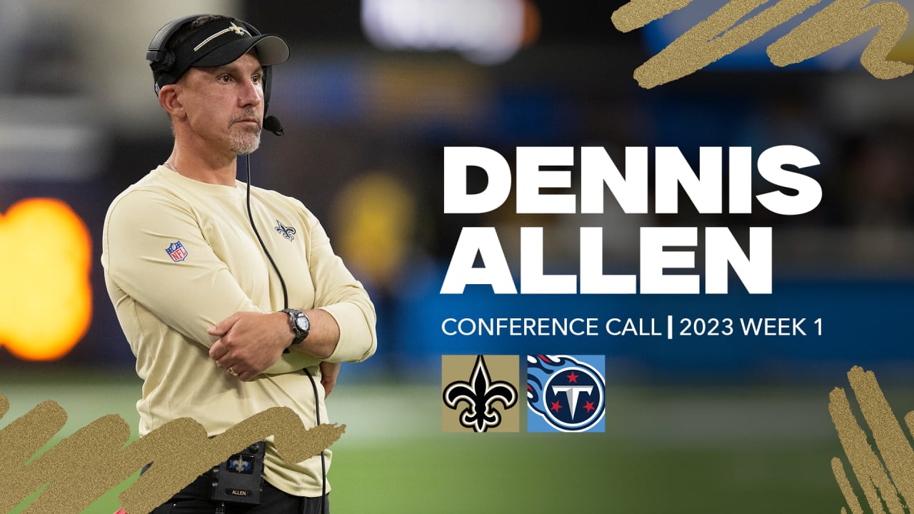 Dennis Allen on the state of the team heading into Week 1