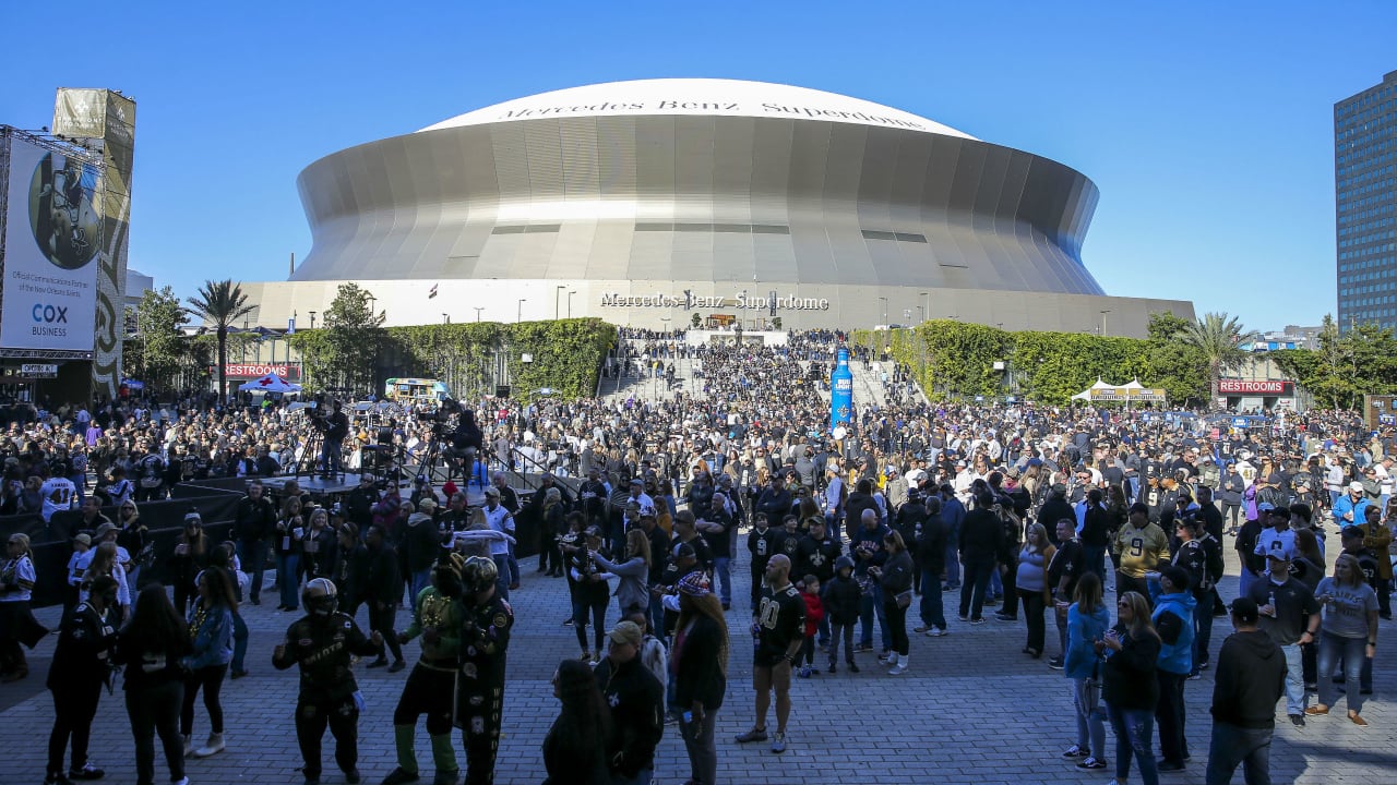 New Orleans Saints on X: Pregame in Champions Square