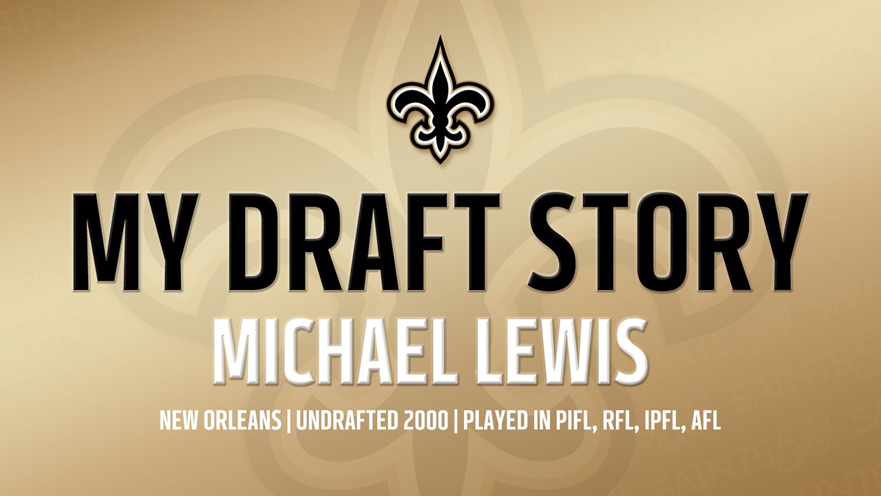 Michael Lewis with the New Orleans Saints