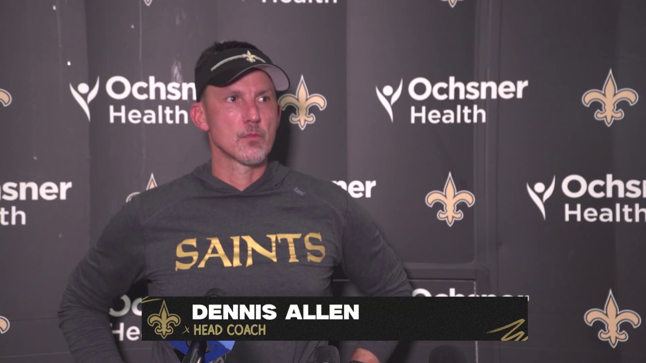 Dennis Allen Recaps Saints Draft Day 3