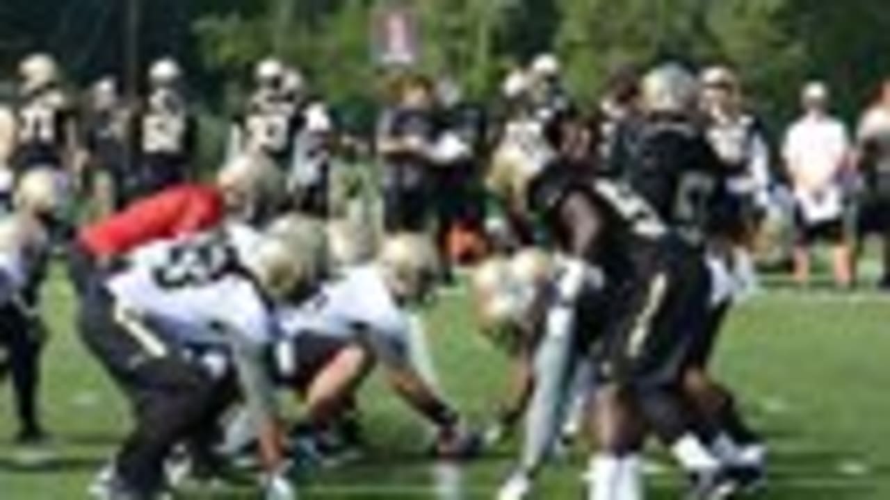 Defensive tackle Khalen Saunders dancing his way into comfort zone with New  Orleans Saints