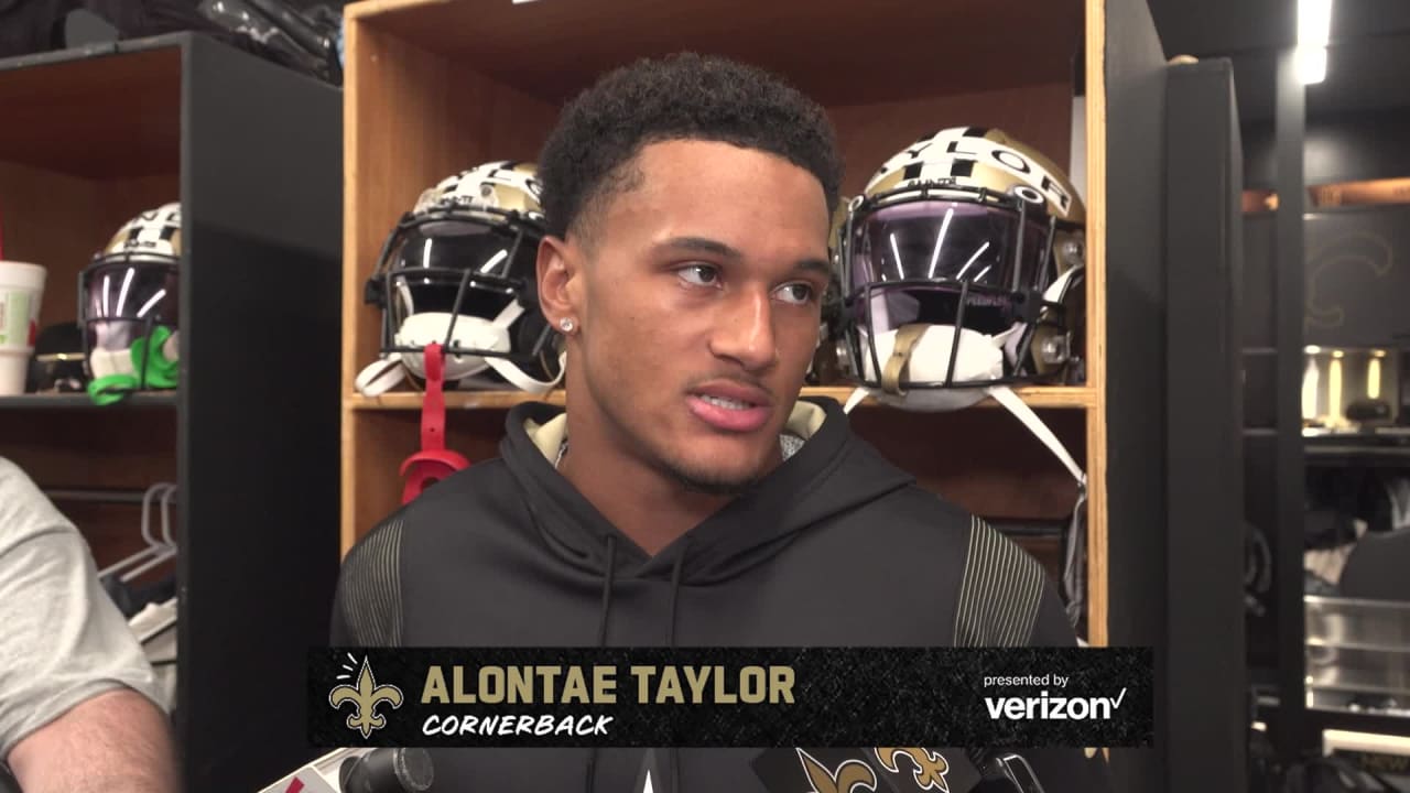 2022 Saints OTAs - New Orleans Saints rookie cornerback Alontae Taylor  finds kindred spirits in the secondary